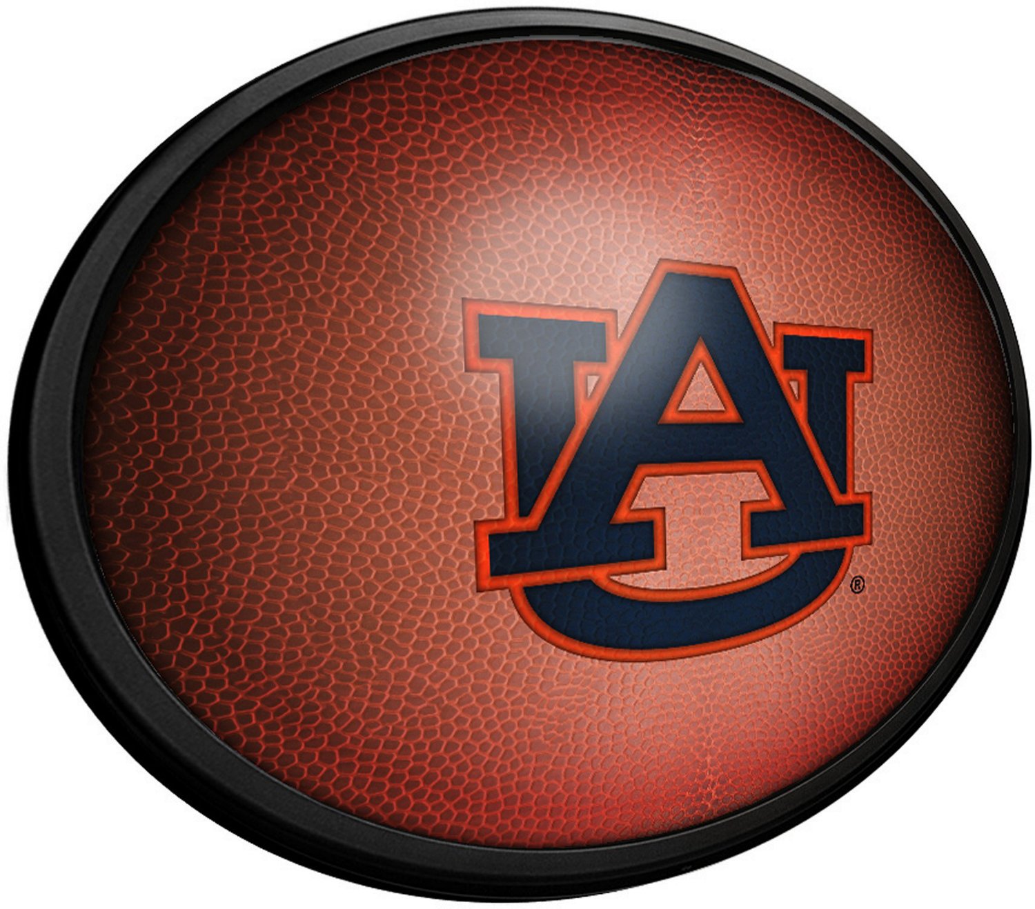 The Fan-Brand Auburn University Pigskin Oval Slimline Lighted Sign ...