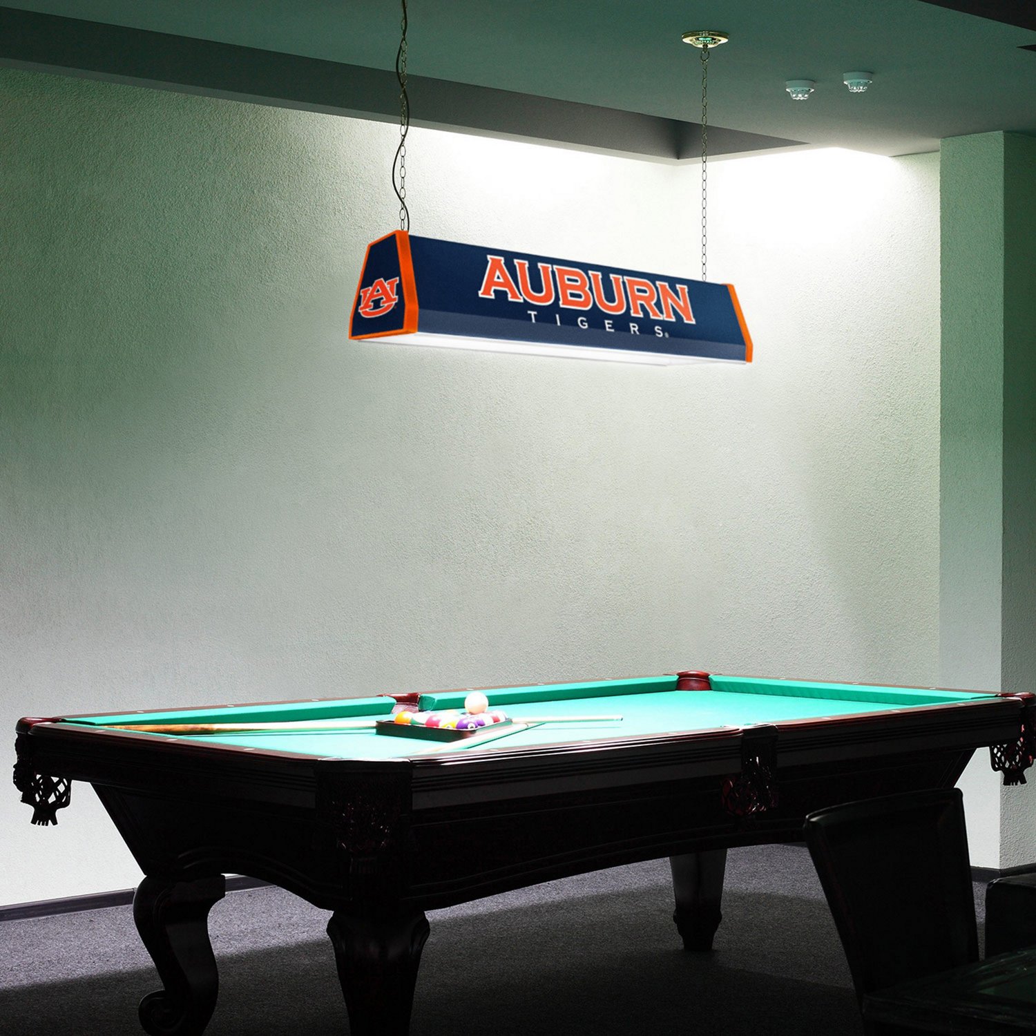 The Fan-Brand Auburn University Standard Pool Table Light - view number 4