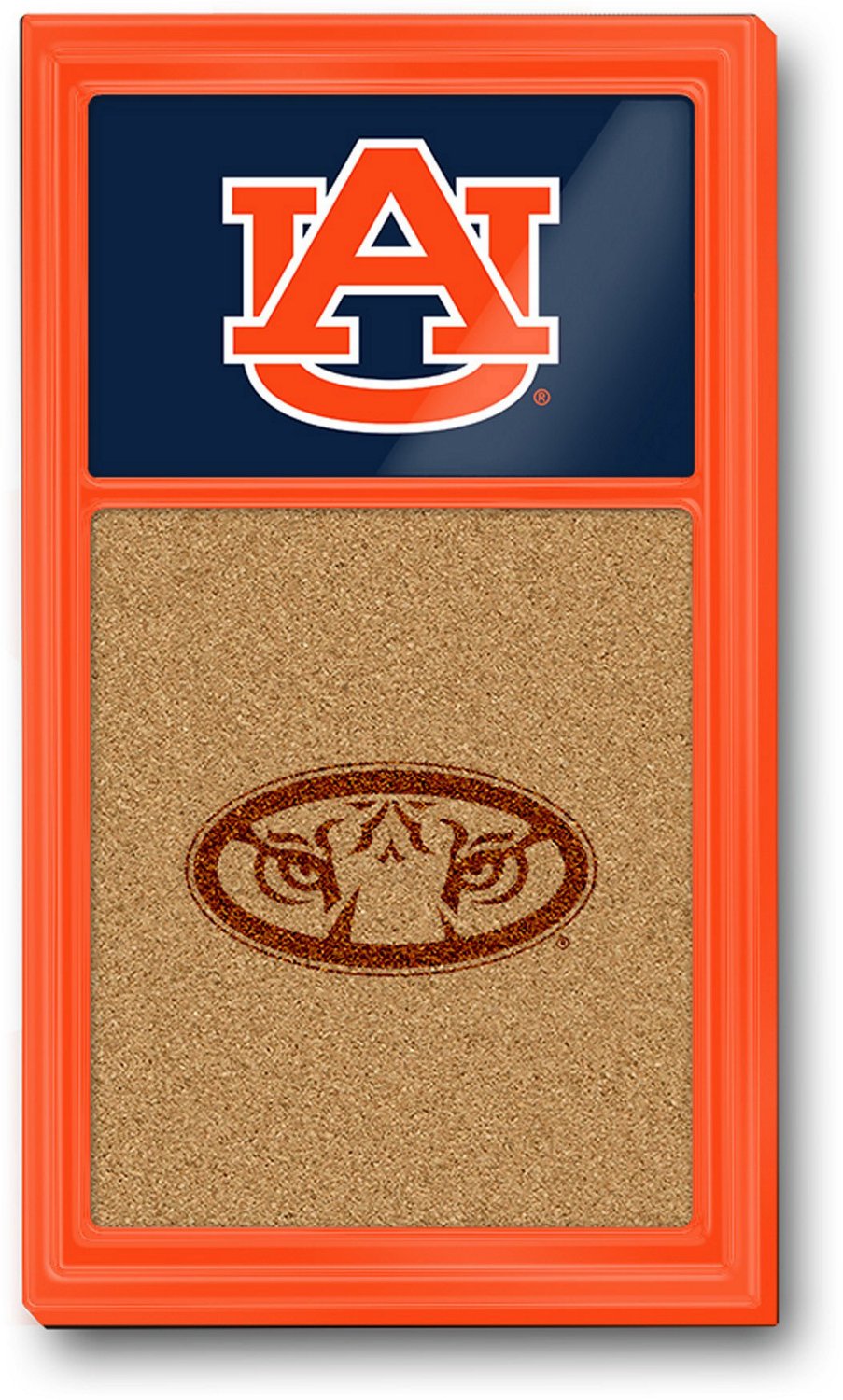 The Fan-Brand Auburn University Dual Logo Cork Note Board - view number 1