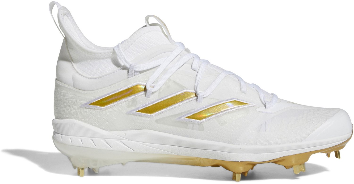 Gold adidas 2025 baseball cleats