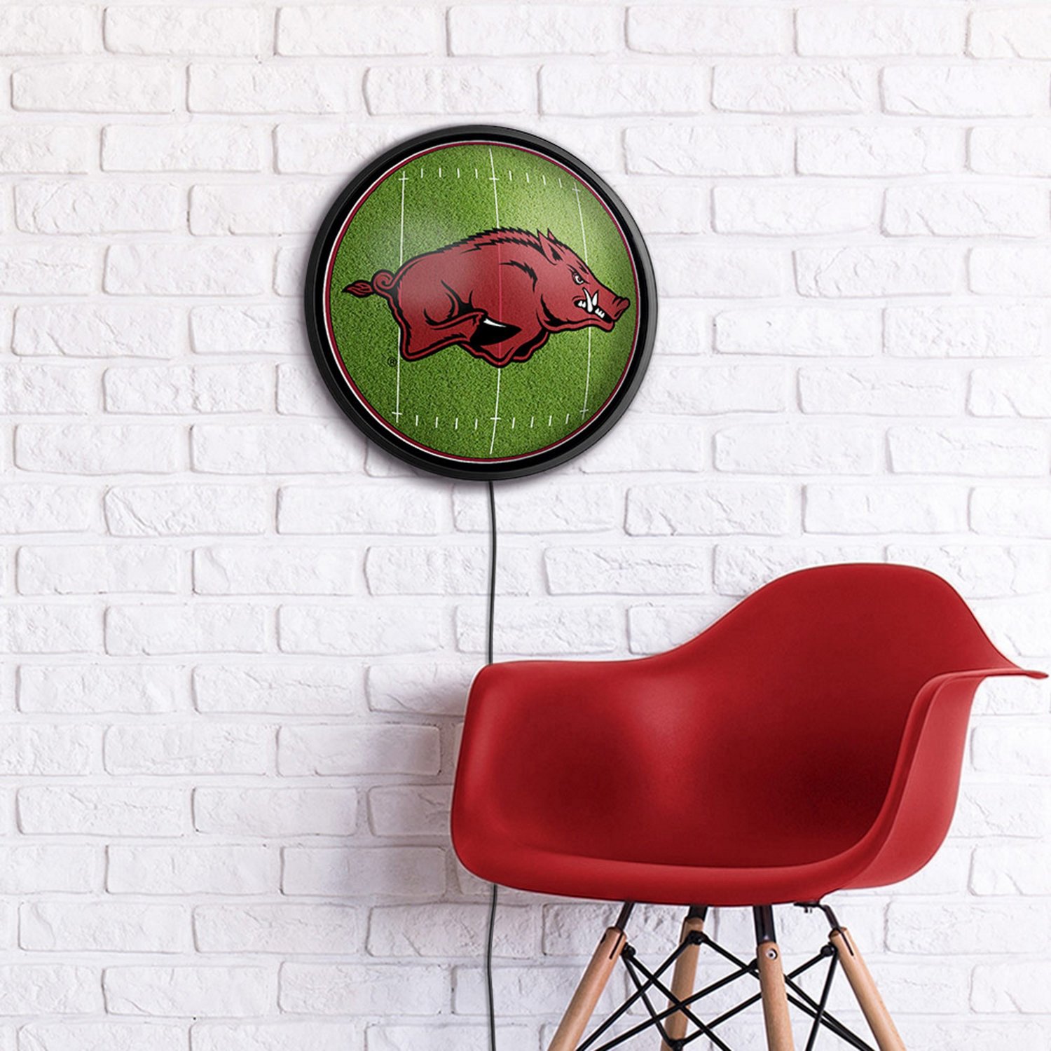 The Fan-Brand University of Arkansas On the 50 Slimline Lighted Sign - view number 3