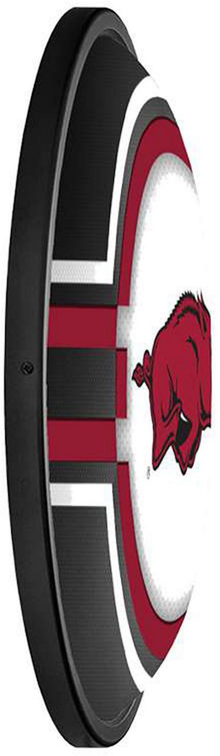 The Fan-Brand University of Arkansas Oval Slimline Lighted Sign - view number 3