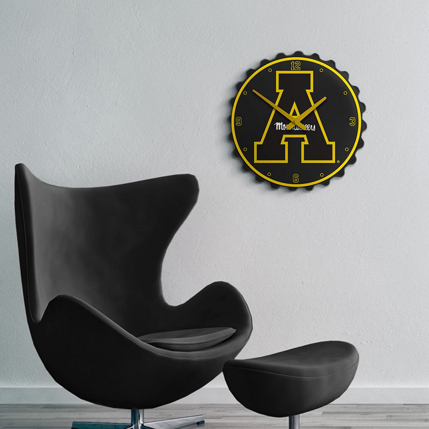 The Fan-Brand Appalachian State University Bottle Cap Clock  - view number 3