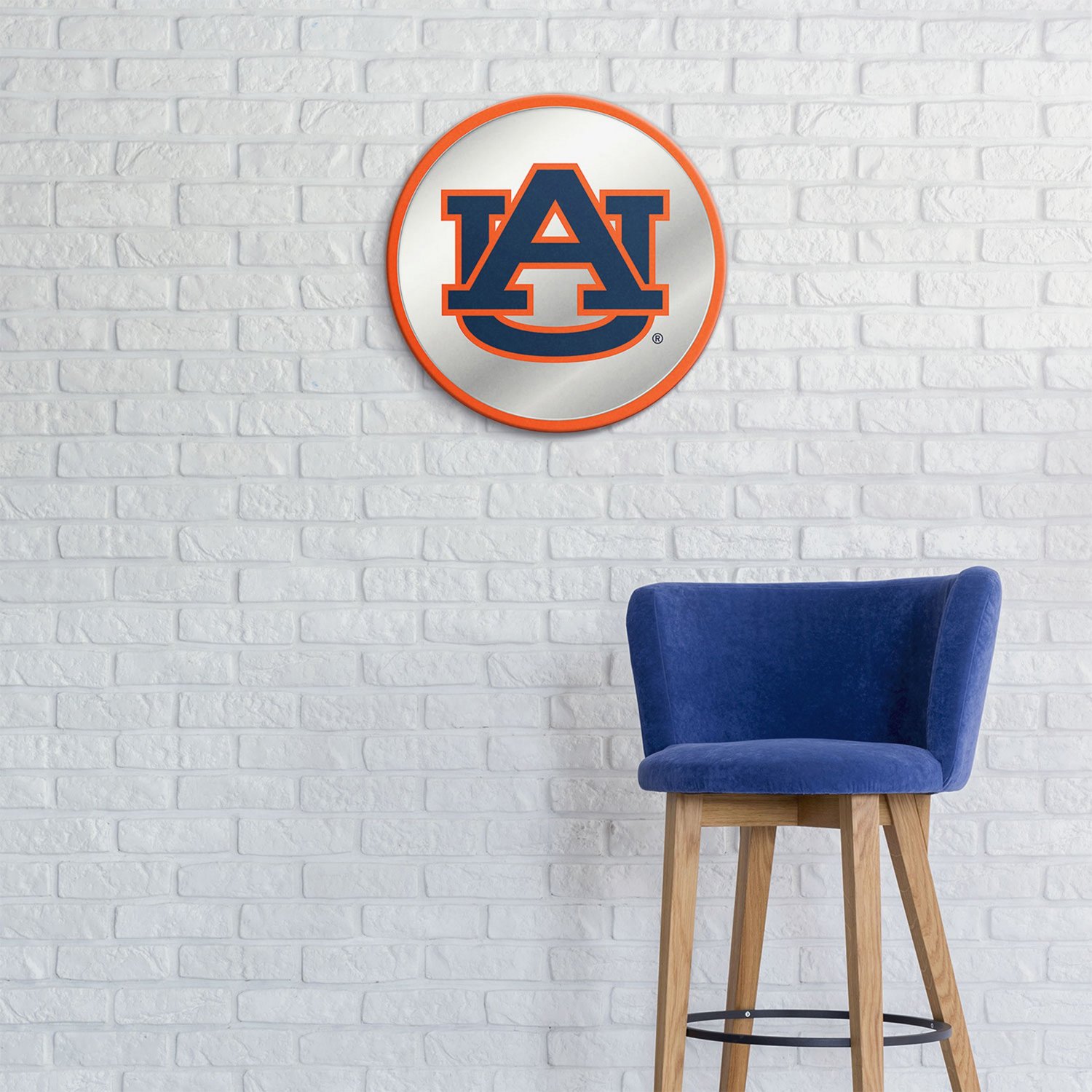 The Fan-Brand Auburn University Modern Mirrored Disc Sign - view number 3