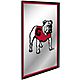 The Fan-Brand University of Georgia UGA Framed Mirrored Wall Sign                                                                - view number 2