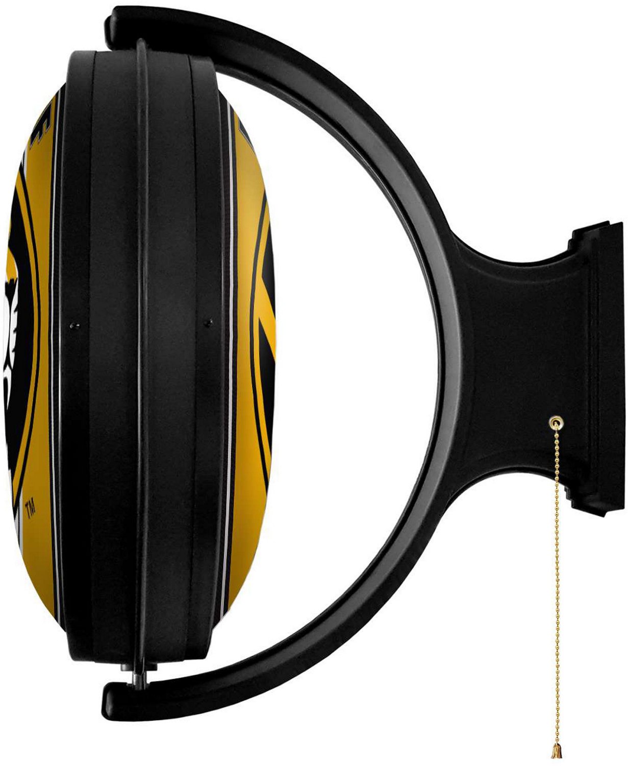 The Fan-Brand University of Missouri Round Rotating Lighted Sign  - view number 3