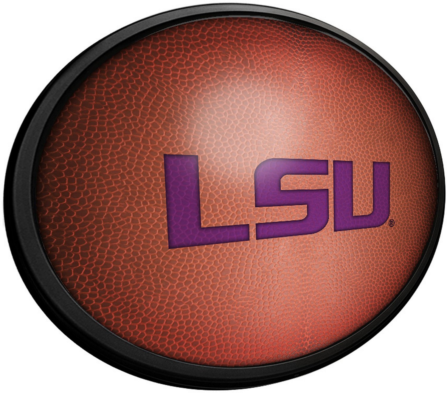 The Fan-Brand Louisiana State University Pigskin Oval Slimline Lighted Sign - view number 2
