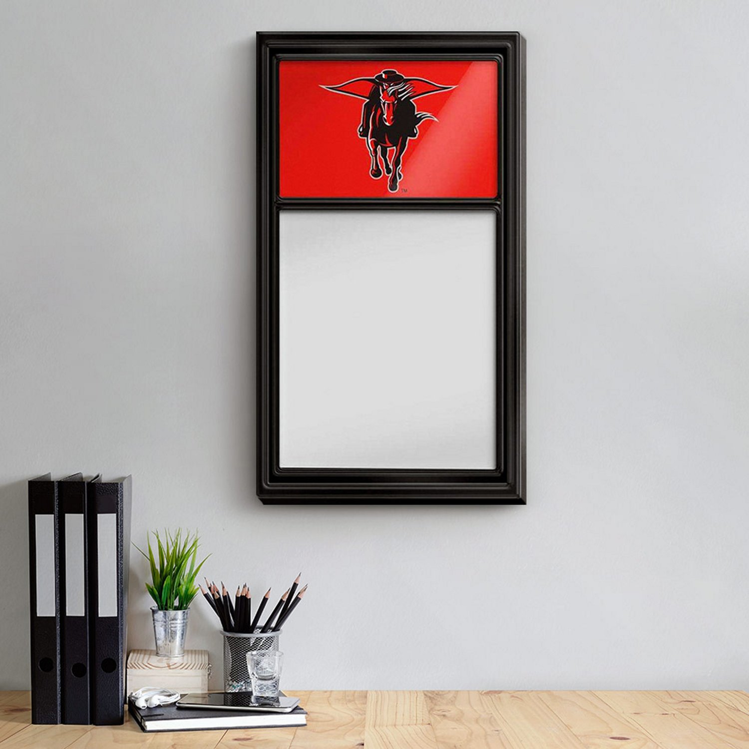 The Fan-Brand Texas Tech University Masked Rider Dry Erase Note Board - view number 3