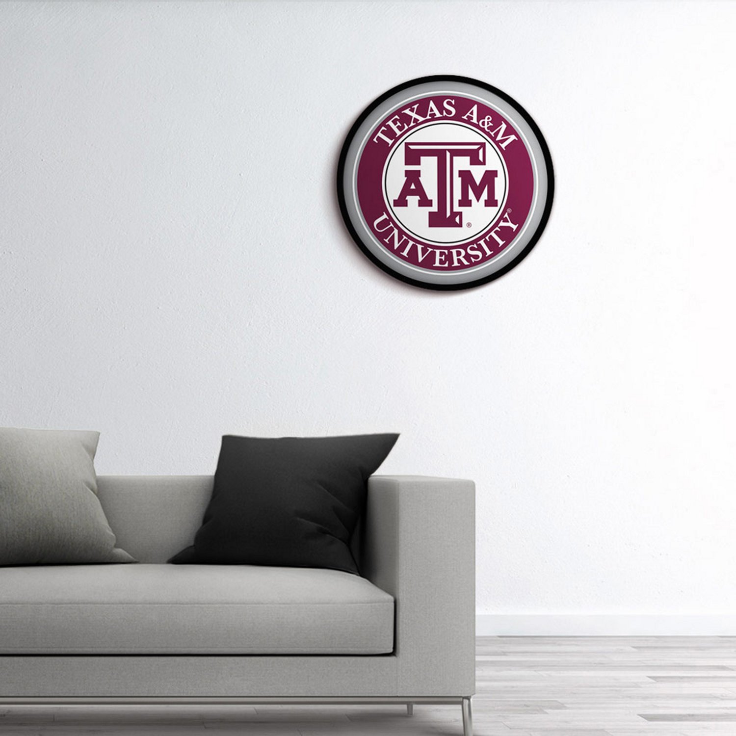 The Fan-Brand Texas A&M University Modern Disc Sign                                                                              - view number 3