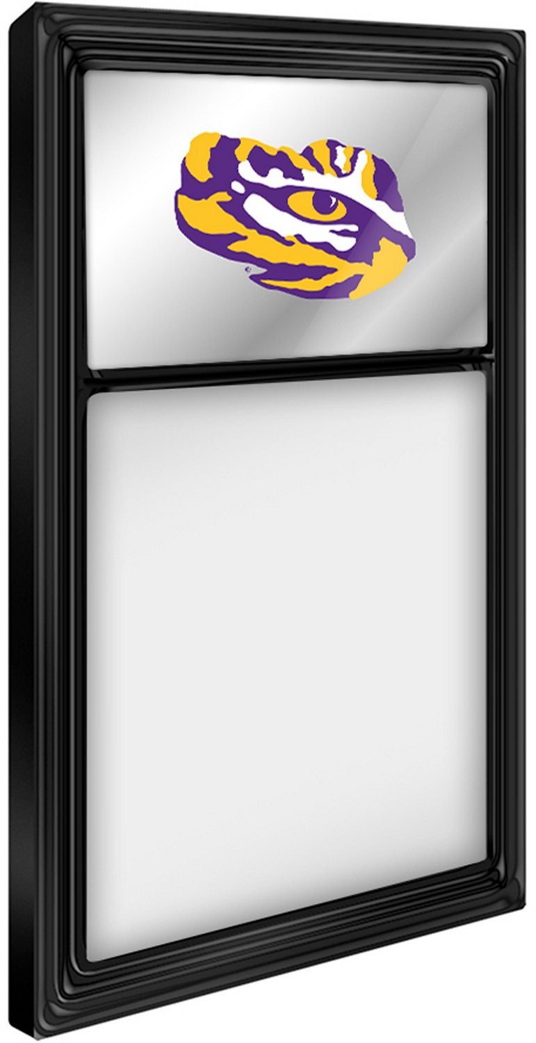 The Fan-Brand Louisiana State University Tiger Eye Mirrored Chalk Note Board - view number 2