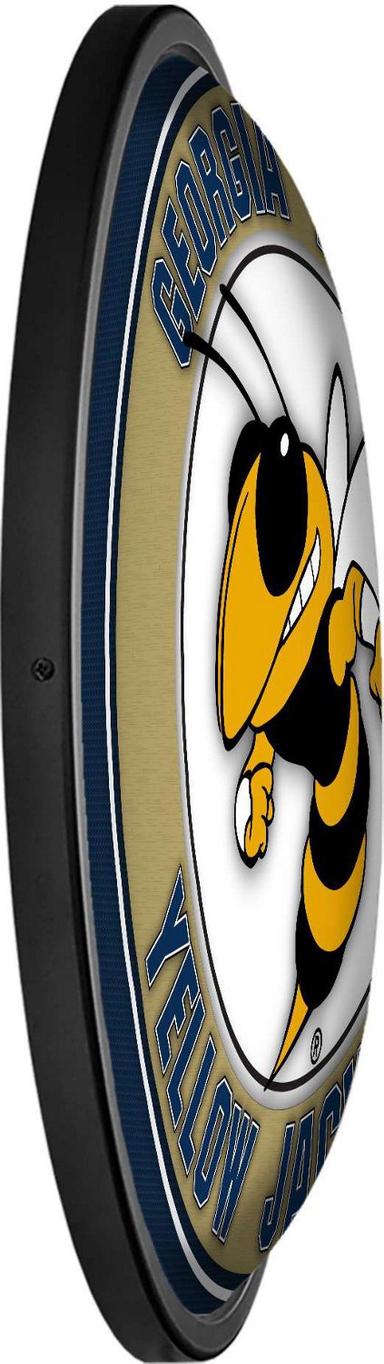 The Fan-Brand Georgia Tech Mascot Round Slimline Lighted Sign - view number 3