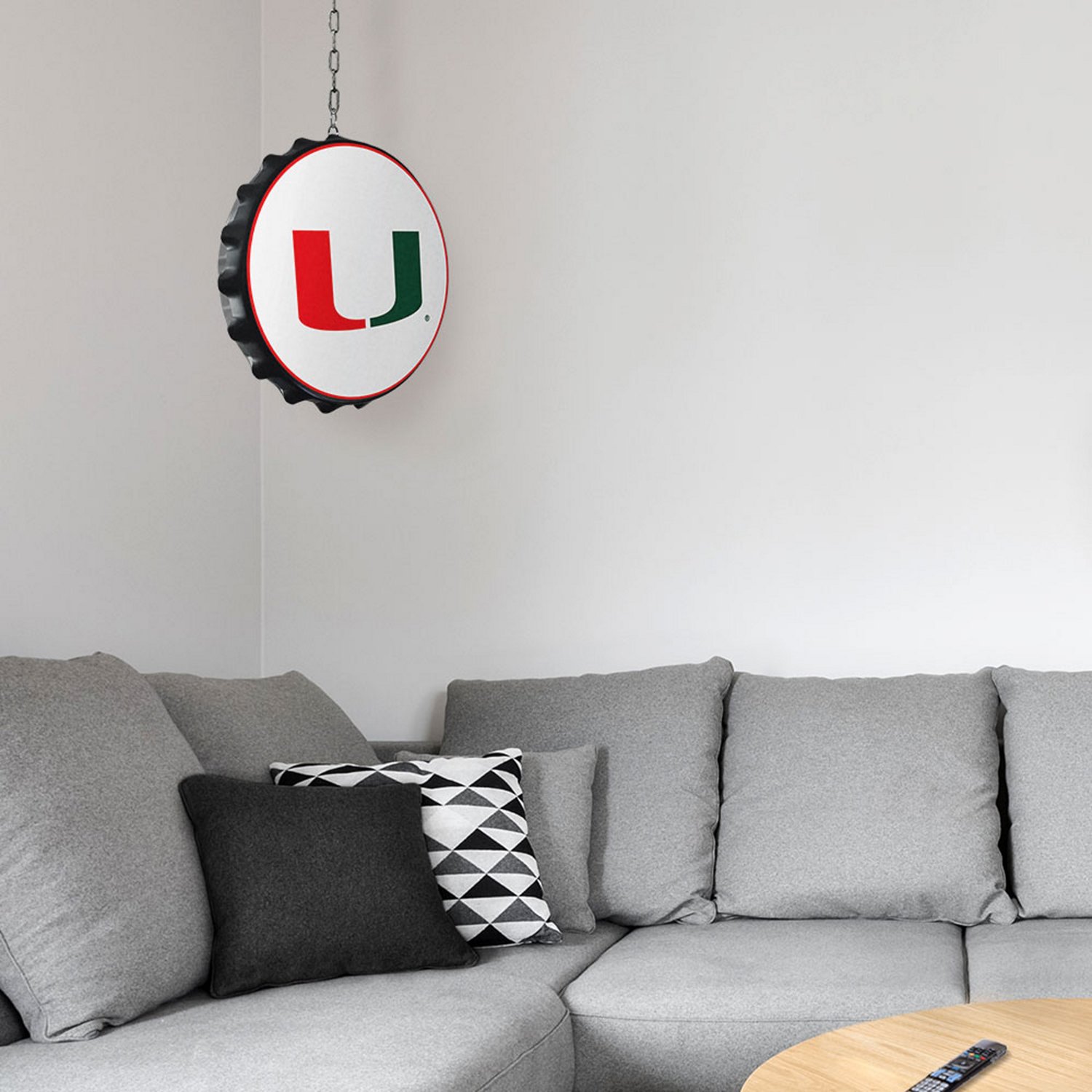 The Fan-Brand University of Miami Bottle Cap Dangler - view number 4