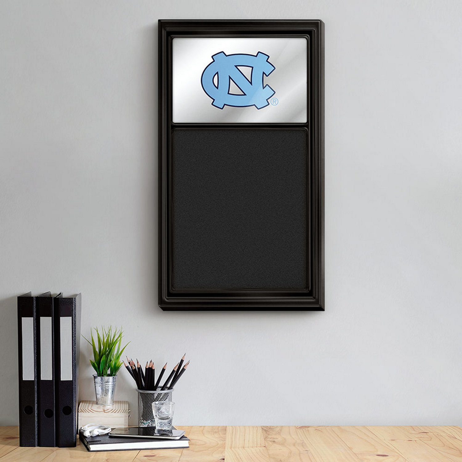 The Fan-Brand University of North Carolina Mirrored Chalk Note Board - view number 3