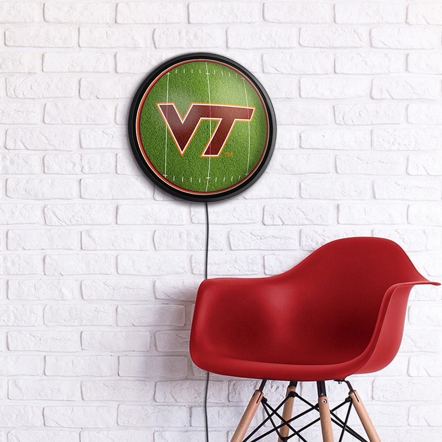 The Fan-Brand Virginia Tech On the 50 Slimline Lighted Wall Sign - view number 4
