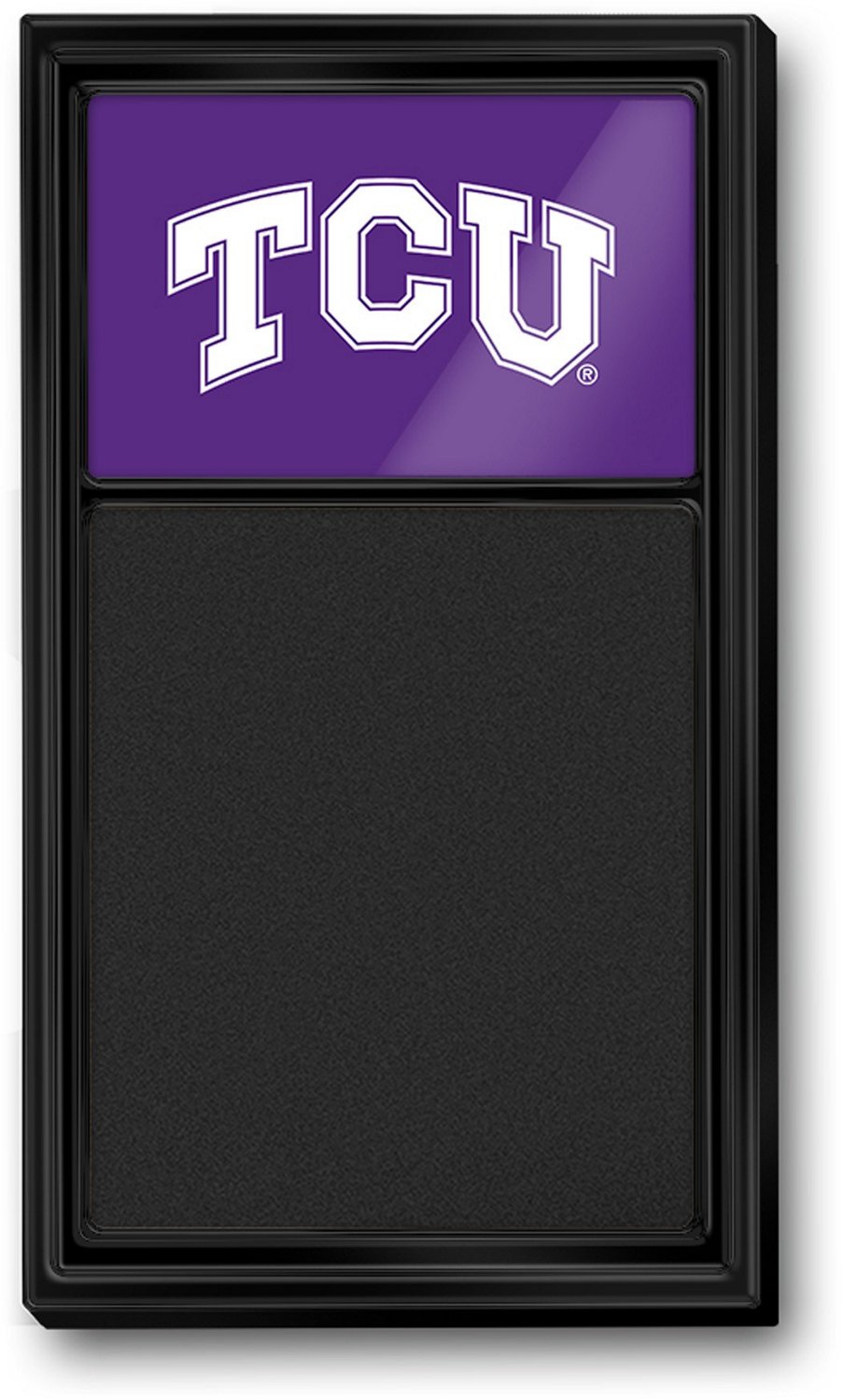 The Fan-Brand Texas Christian University Chalk Note Board