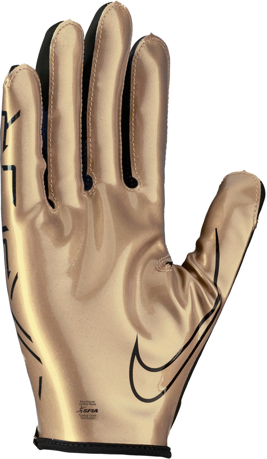 Nike Adults' Vapor Jet 7.0 Metallic Football Gloves - view number 2
