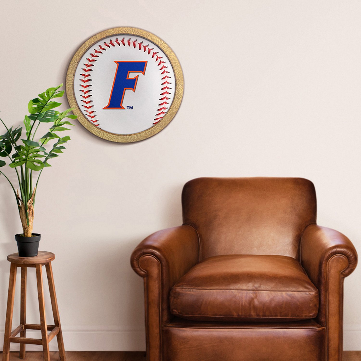 The Fan-Brand University of Florida Faux Barrel Frame Sign - view number 3