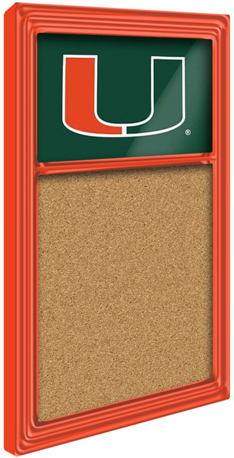 The Fan-Brand University of Miami Cork Note Board - view number 2