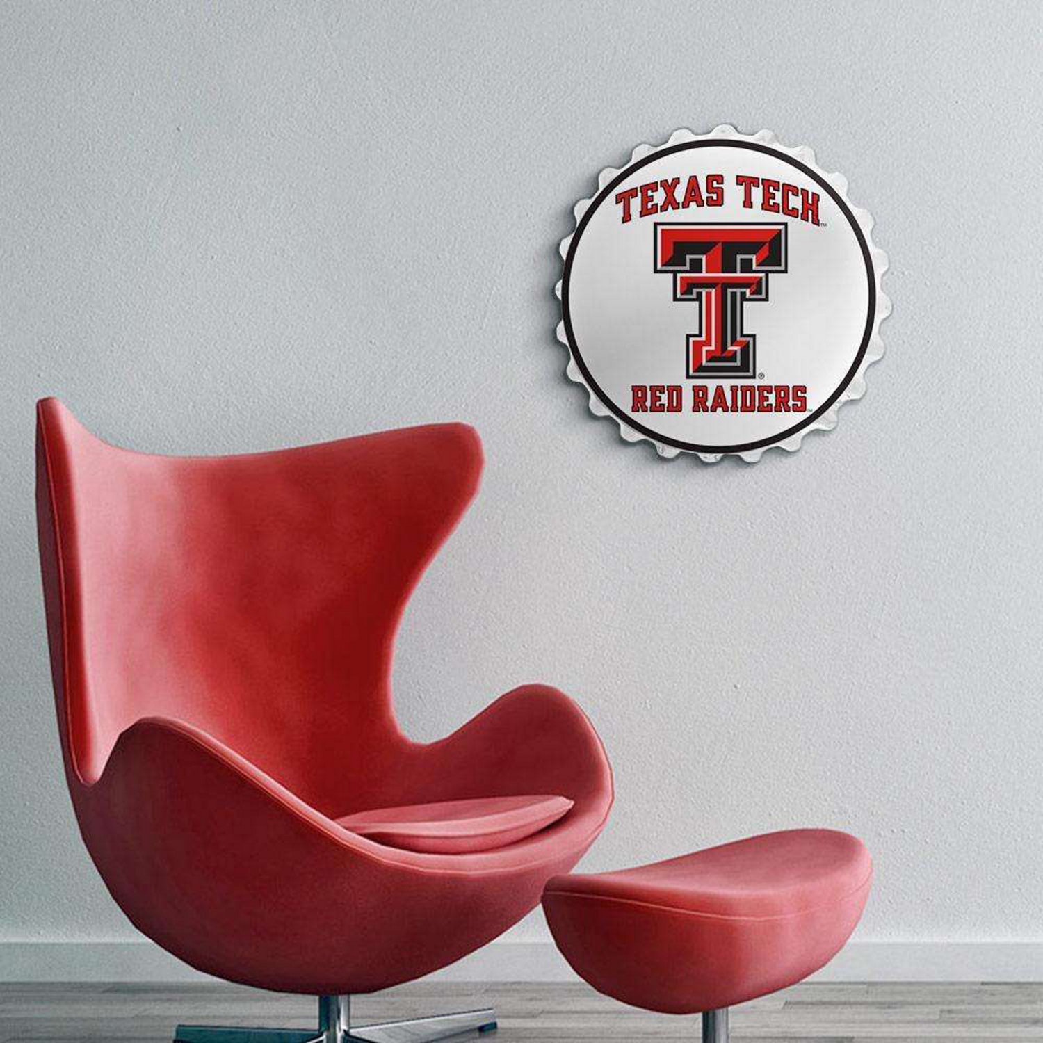 The Fan-Brand Texas Tech University Bottle Cap Wall Sign - view number 3