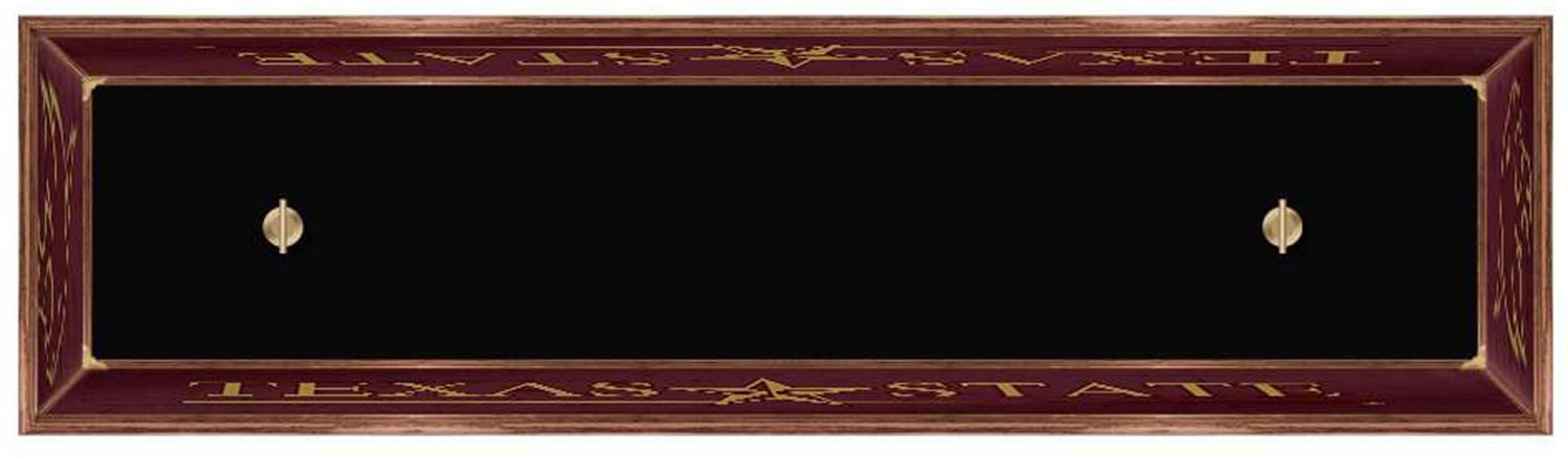 The Fan-Brand Texas State University Premium Wood Pool Table Light - view number 3