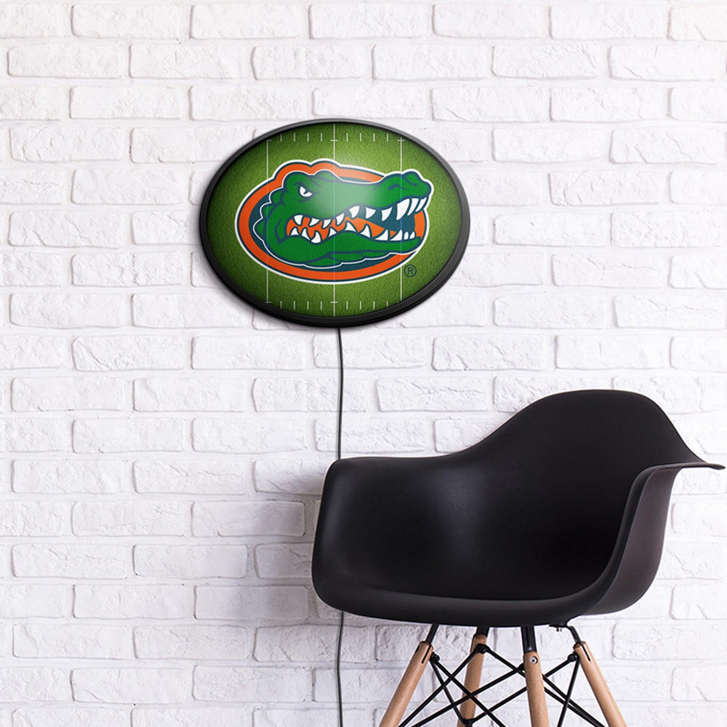 The Fan-Brand University of Florida On the 50 Oval Slimline Lighted Sign - view number 4