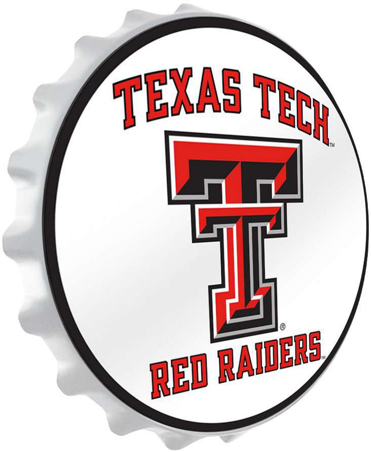 The Fan-Brand Texas Tech University Bottle Cap Wall Sign - view number 2