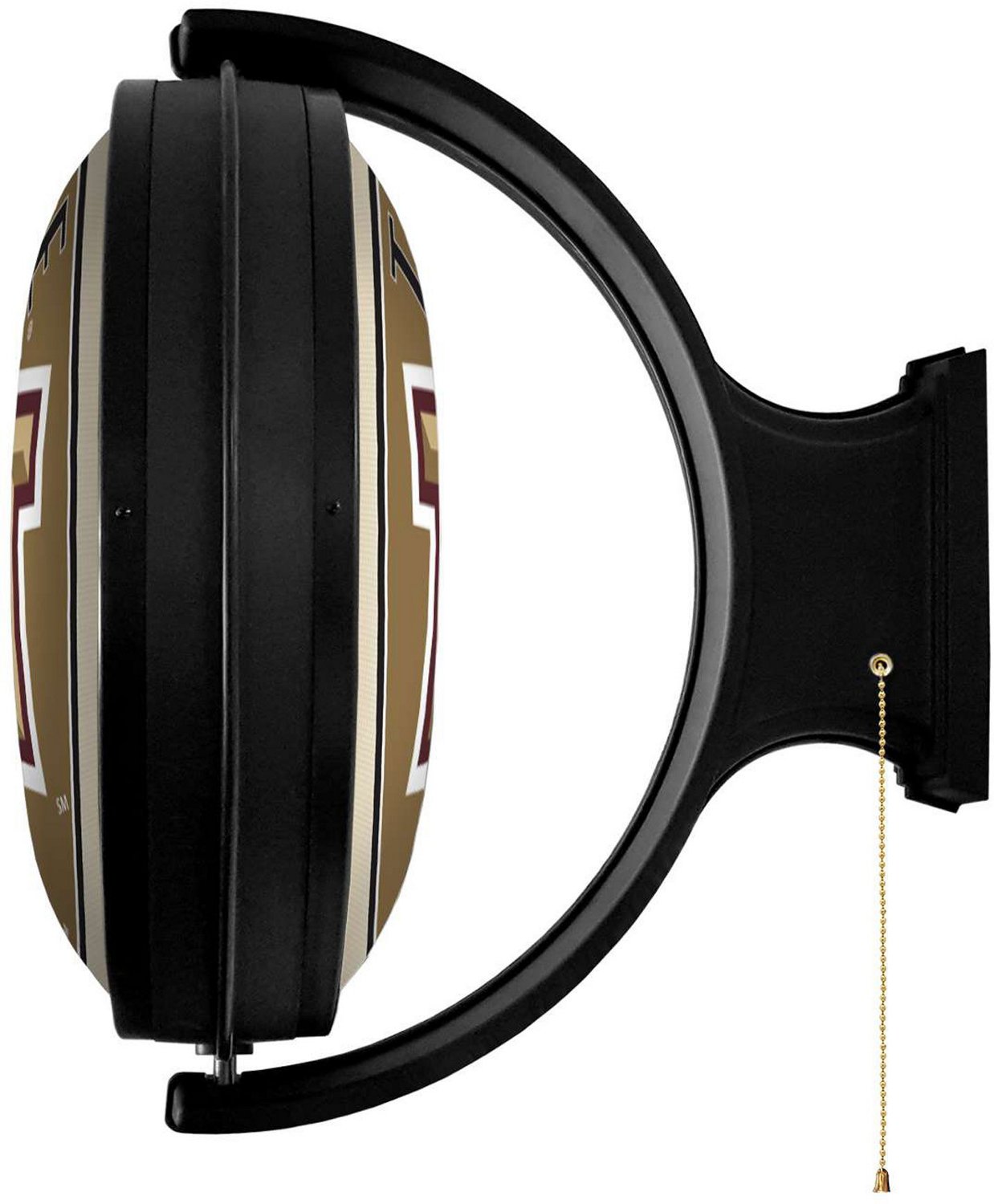 The Fan-Brand Texas State University TXST Original Round Rotating Lighted Sign  - view number 3