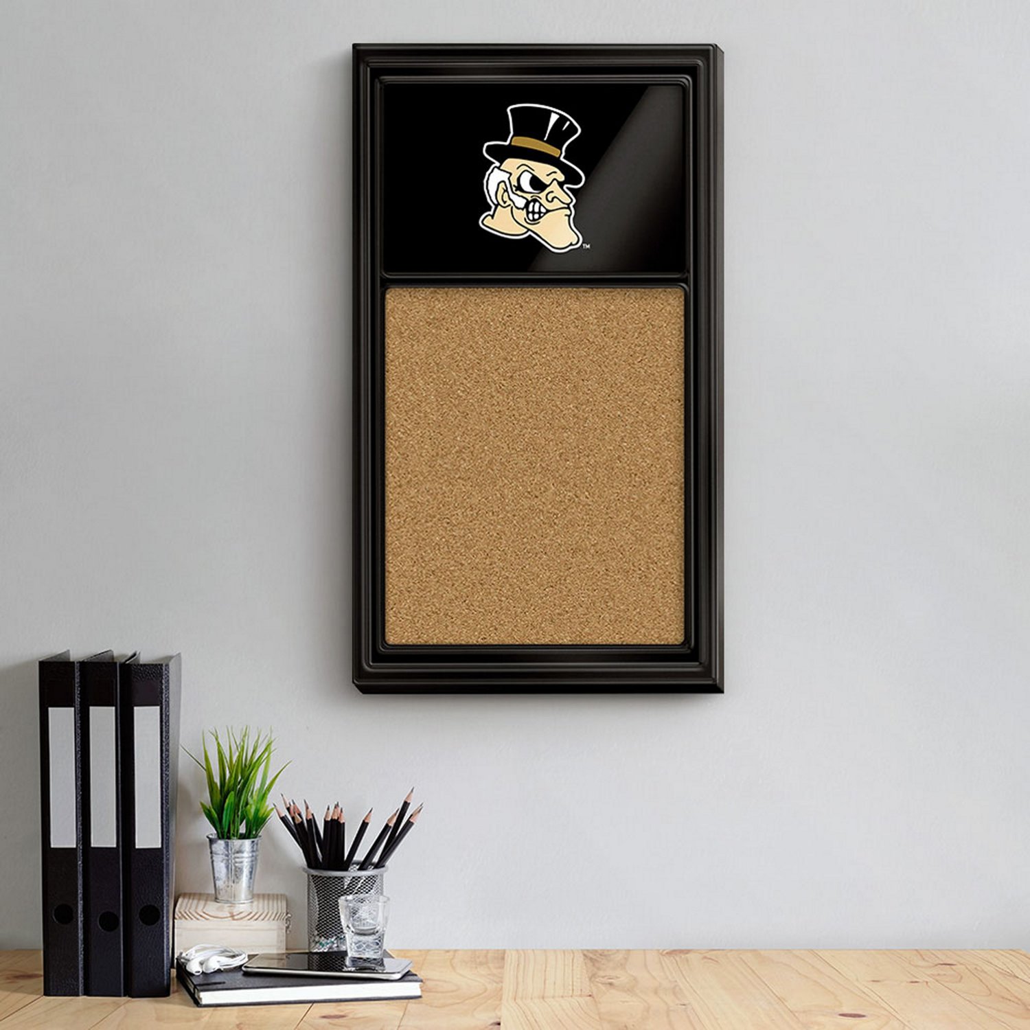 The Fan-Brand Wake Forest University Mascot Cork Note Board - view number 3