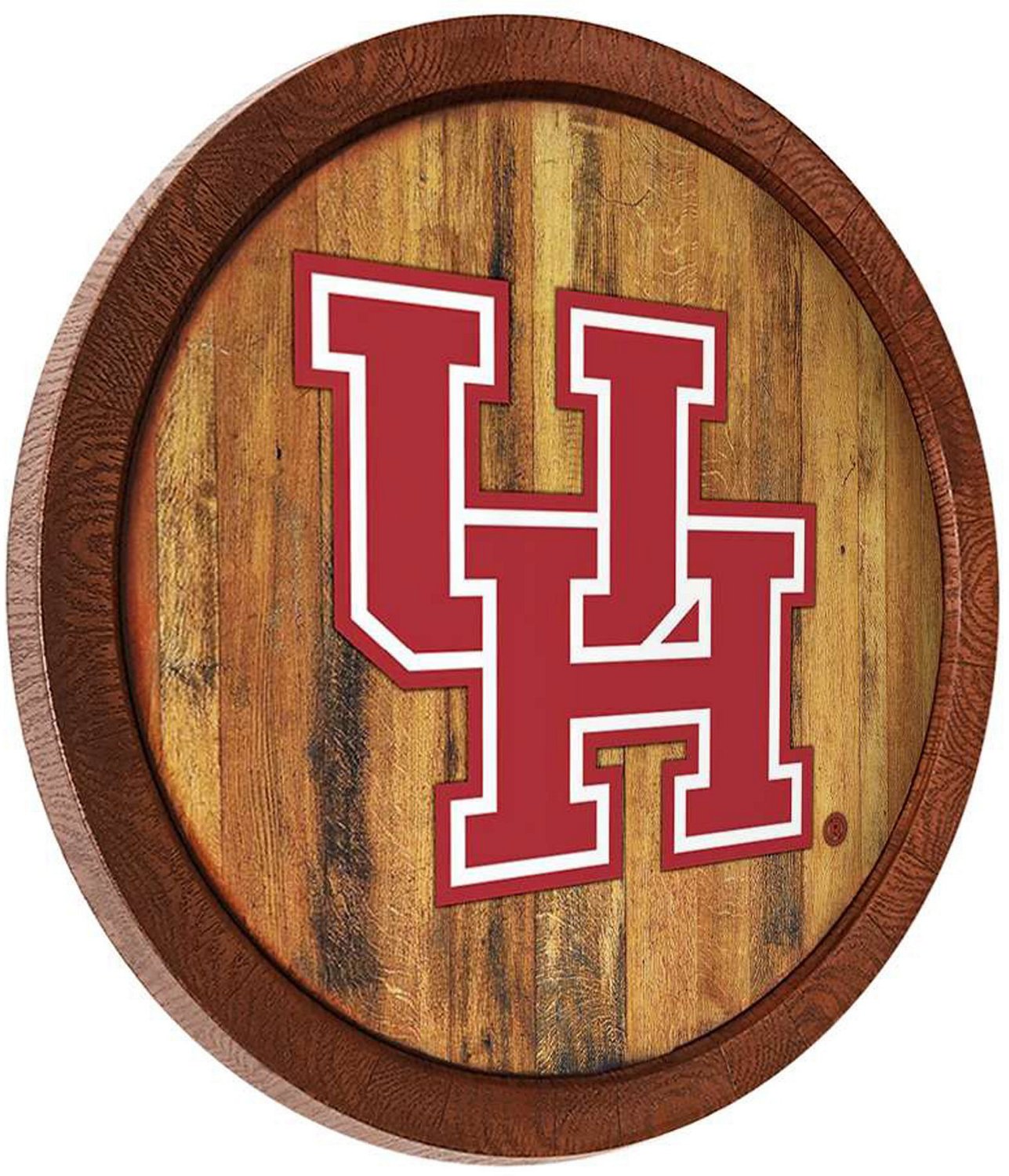 The Fan-Brand University of Houston Faux Barrel Top Sign  - view number 2