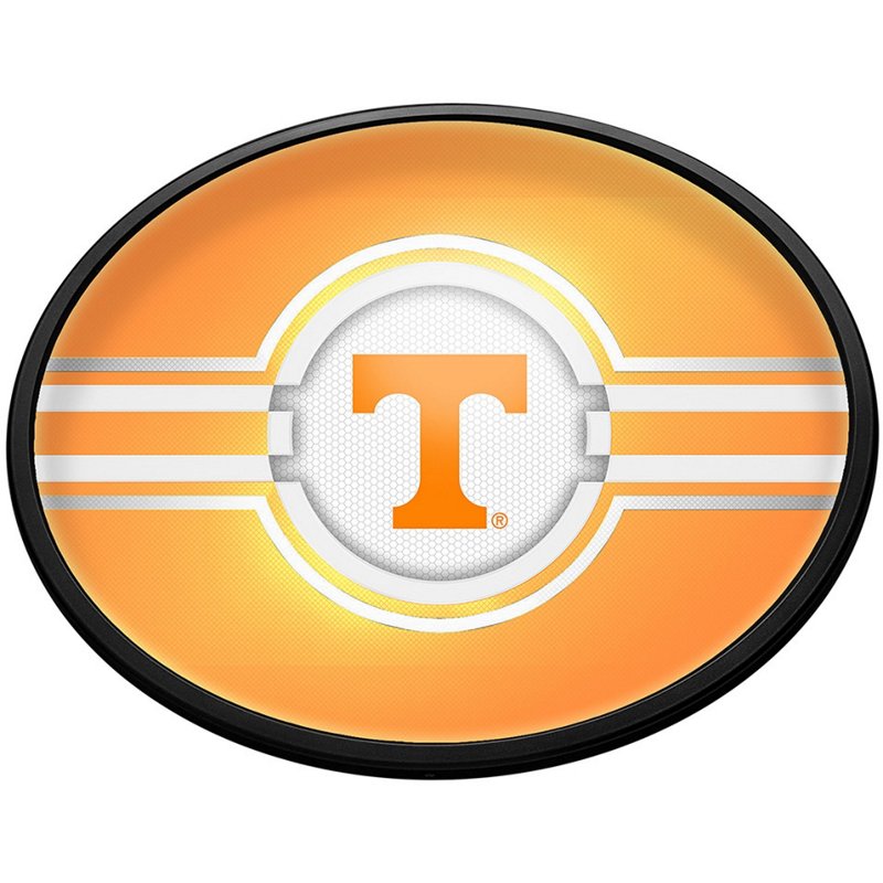 The Fan-Brand University of Tennessee Oval Slimline Lighted Wall Sign Orange - NCAA Novelty at Academy Sports