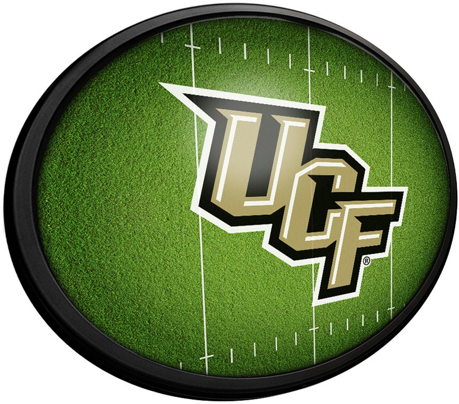 The Fan-Brand University of Central Florida On the 50 Oval Slimline Lighted Wall Sign - view number 2