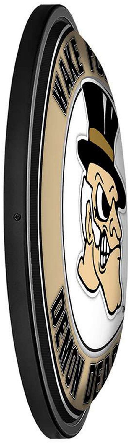 The Fan-Brand Wake Forest University Mascot Round Slimline Lighted Wall Sign - view number 3