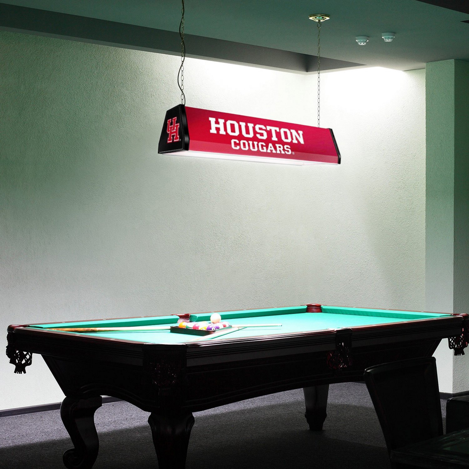The Fan-Brand University of Houston Standard Pool Table Light - view number 4