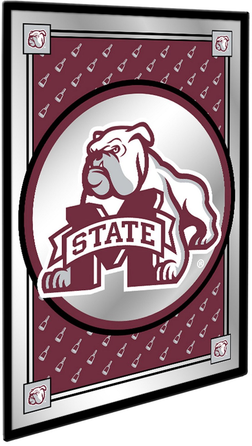 The Fan-Brand Mississippi State University Team Spirit Mascot Framed Mirrored Wall Sign - view number 2