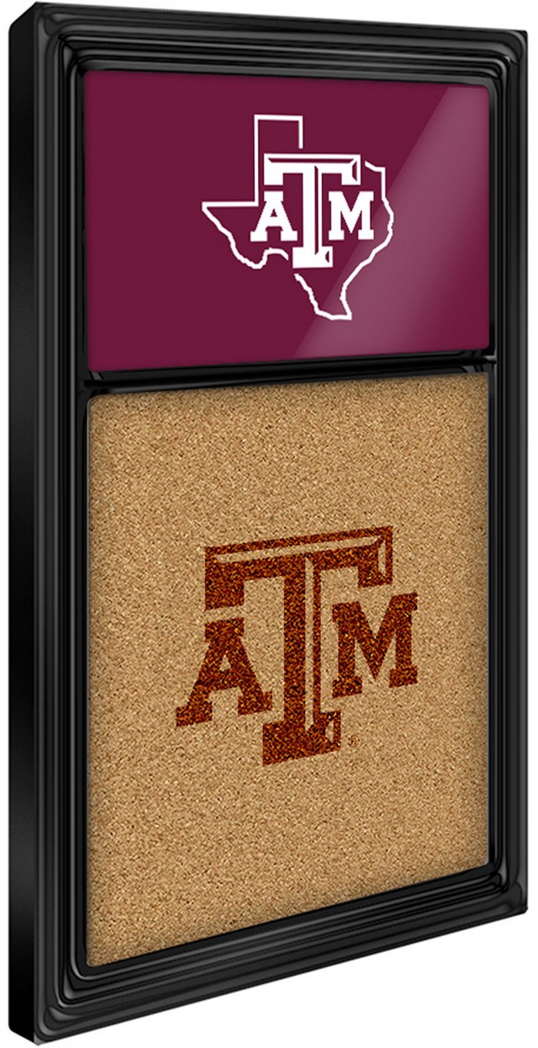 The Fan-Brand Texas A&M University Texas Dual Logo Cork Note Board - view number 2