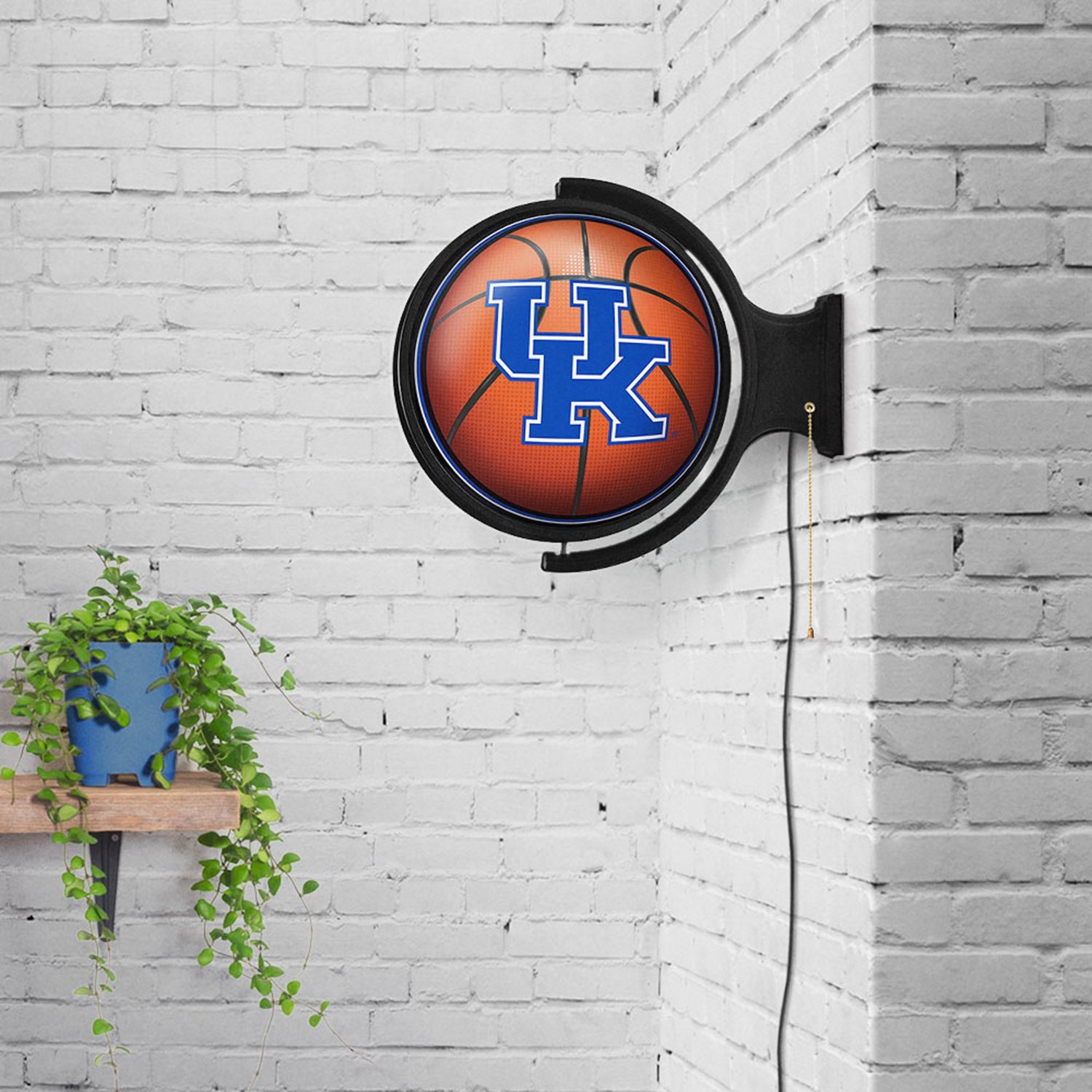 The Fan-Brand University of Kentucky Rotating Lighted Wall Sign  - view number 4