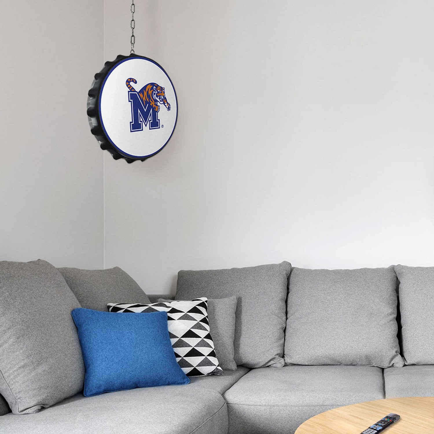 The Fan-Brand University of Memphis Bottle Cap Dangler - view number 4