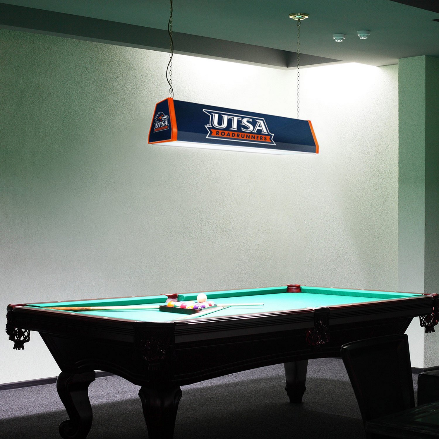The Fan-Brand University of Texas at San Antonio Standard Pool Table Light - view number 4