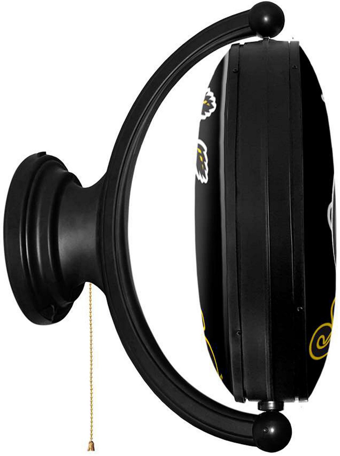 The Fan-Brand Wichita State University Original Oval Rotating Lighted Sign  - view number 3