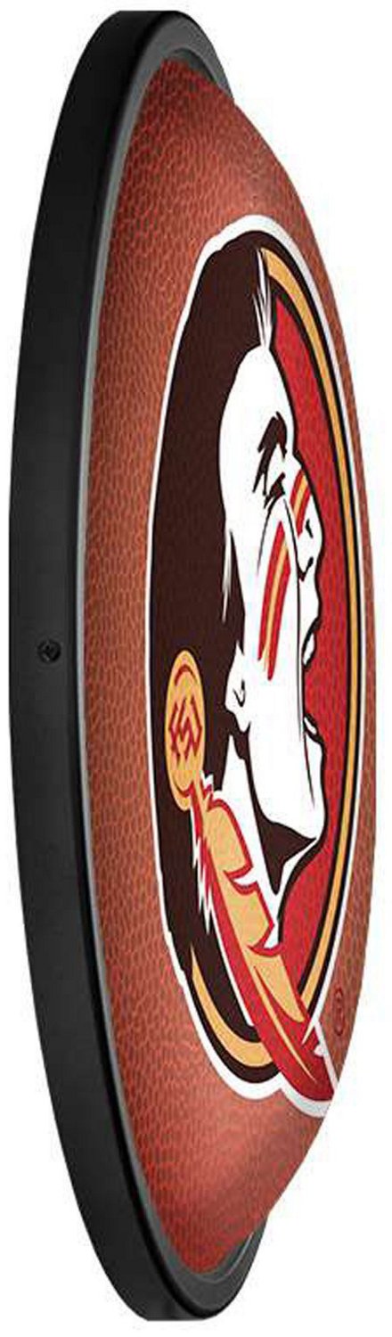 The Fan-Brand Florida State University Pigskin Oval Slimline Lighted Sign - view number 3