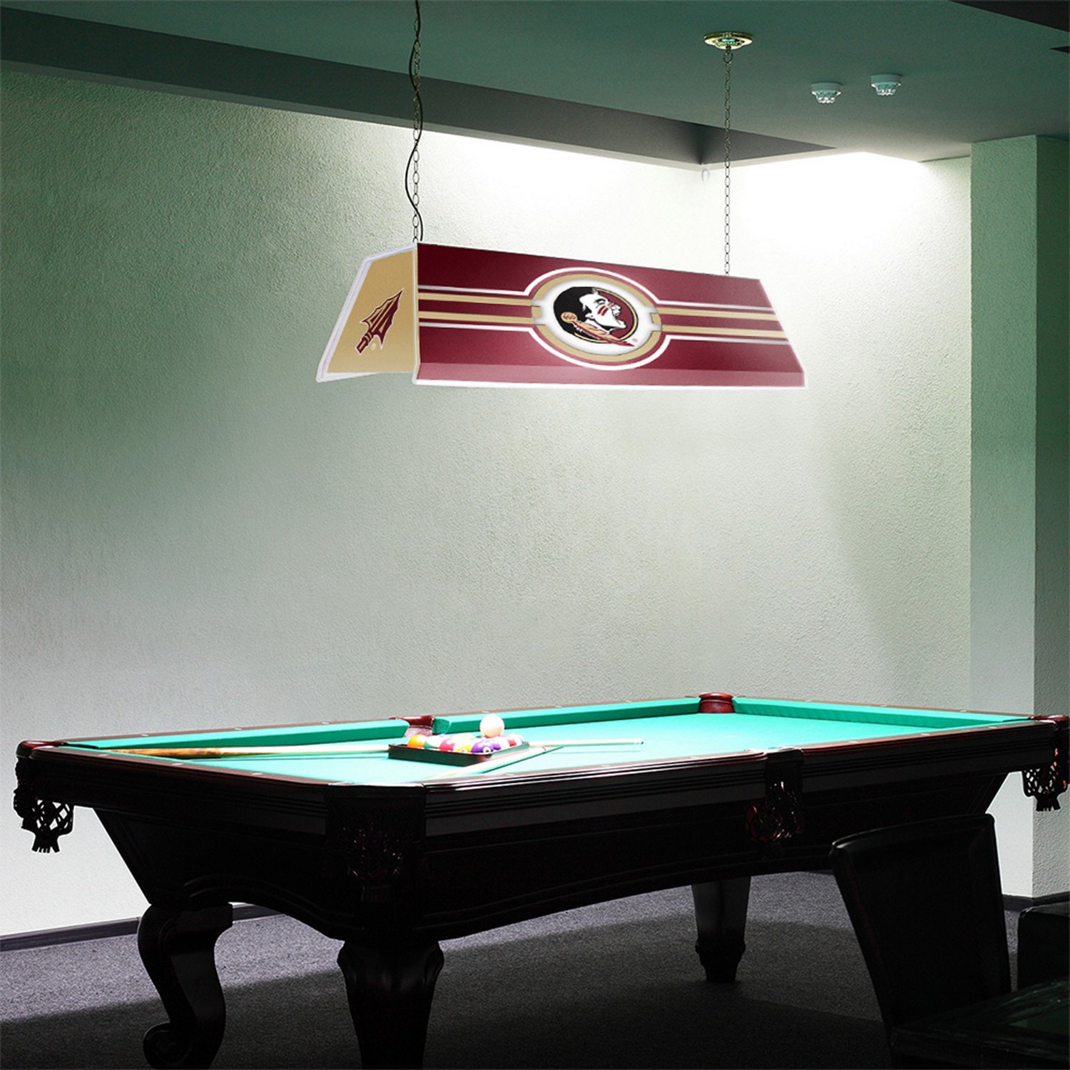 The Fan-Brand Florida State University Edge Glow Pool Table Light - view number 4