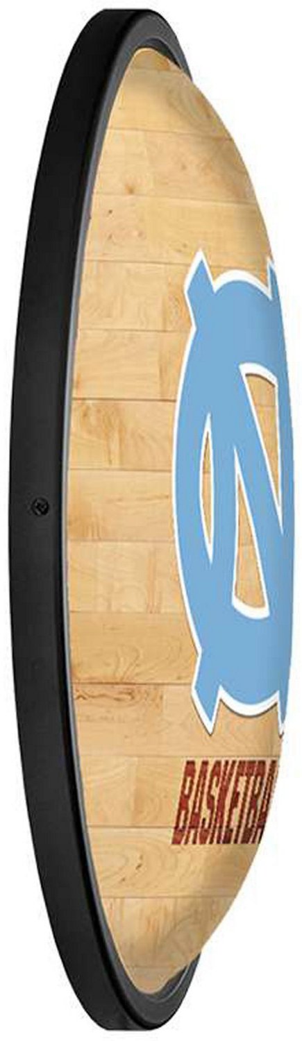 The Fan-Brand University of North Carolina Hardwood Oval Slimline Lighted Wall Sign - view number 3