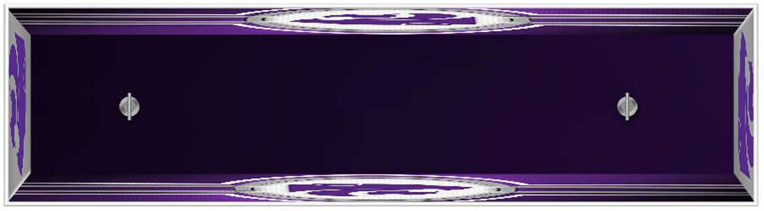 The Fan-Brand Kansas State University Edge Glow Pool Table Light - view number 3