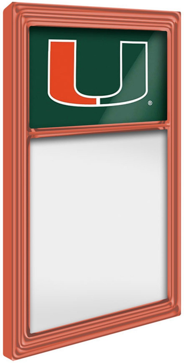 The Fan-Brand University of Miami Orange Dry Erase Note Board - view number 2