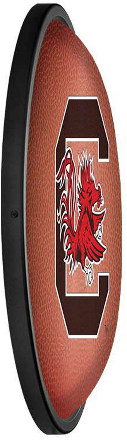 The Fan-Brand University of South Carolina Pigskin Oval Slimline Lighted Wall Sign - view number 3