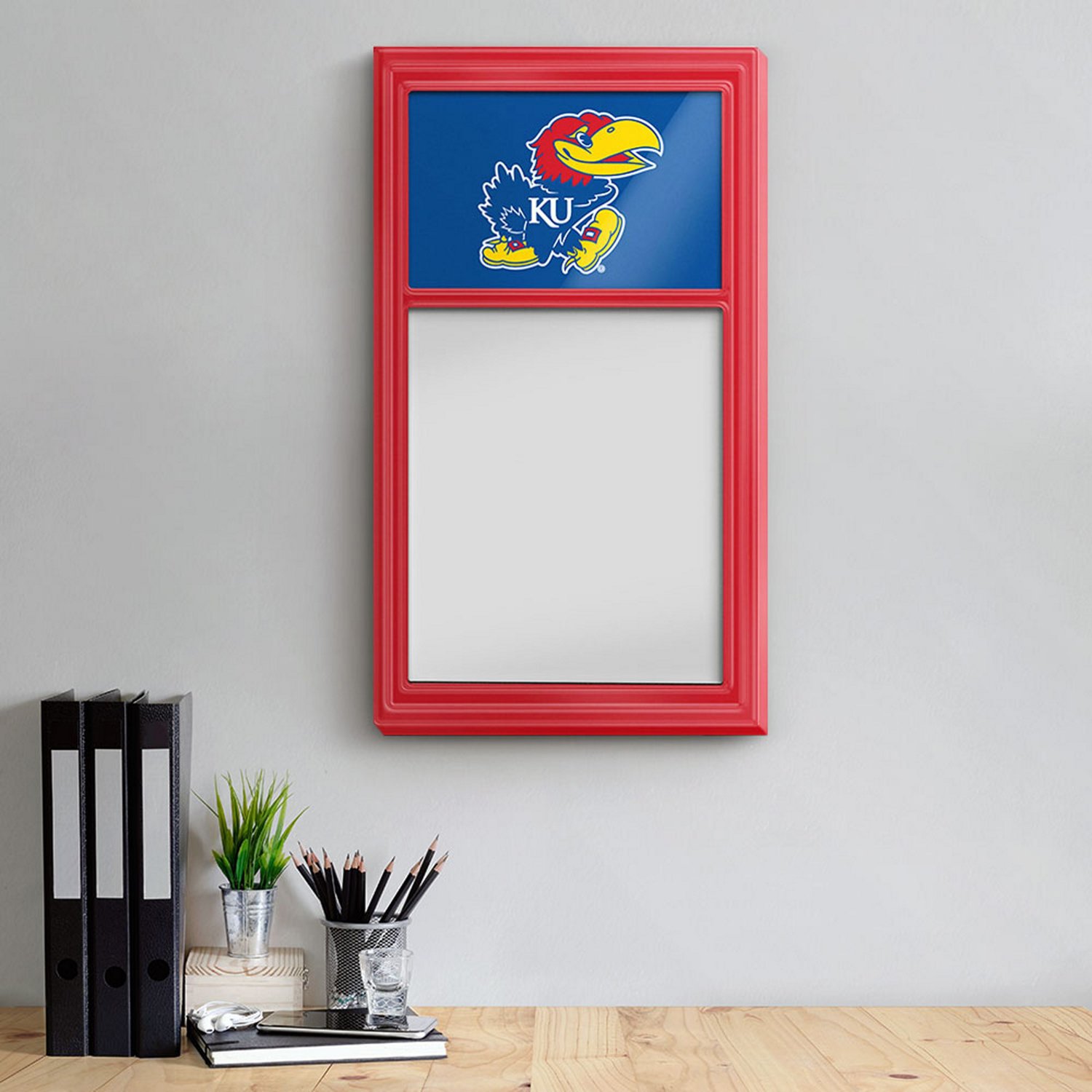 The Fan-Brand University of Kansas Dry Erase Note Board - view number 3