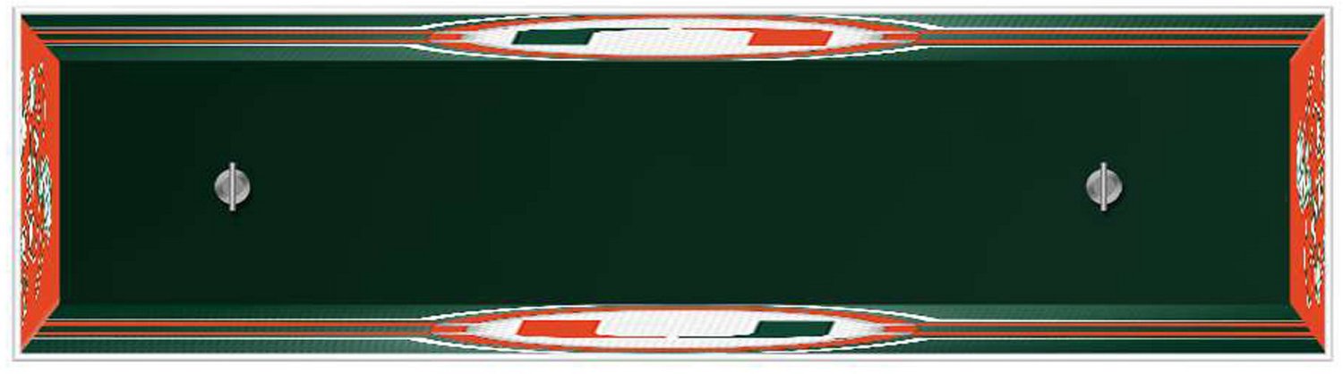 The Fan-Brand University of Miami Edge Glow Pool Table Light - view number 3