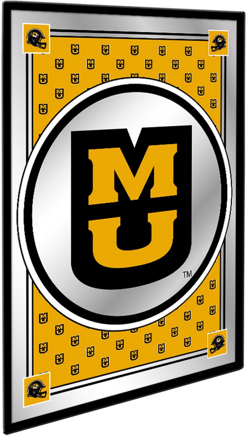 The Fan-Brand University of Missouri Team Spirit MU Framed Mirrored Wall Sign - view number 2