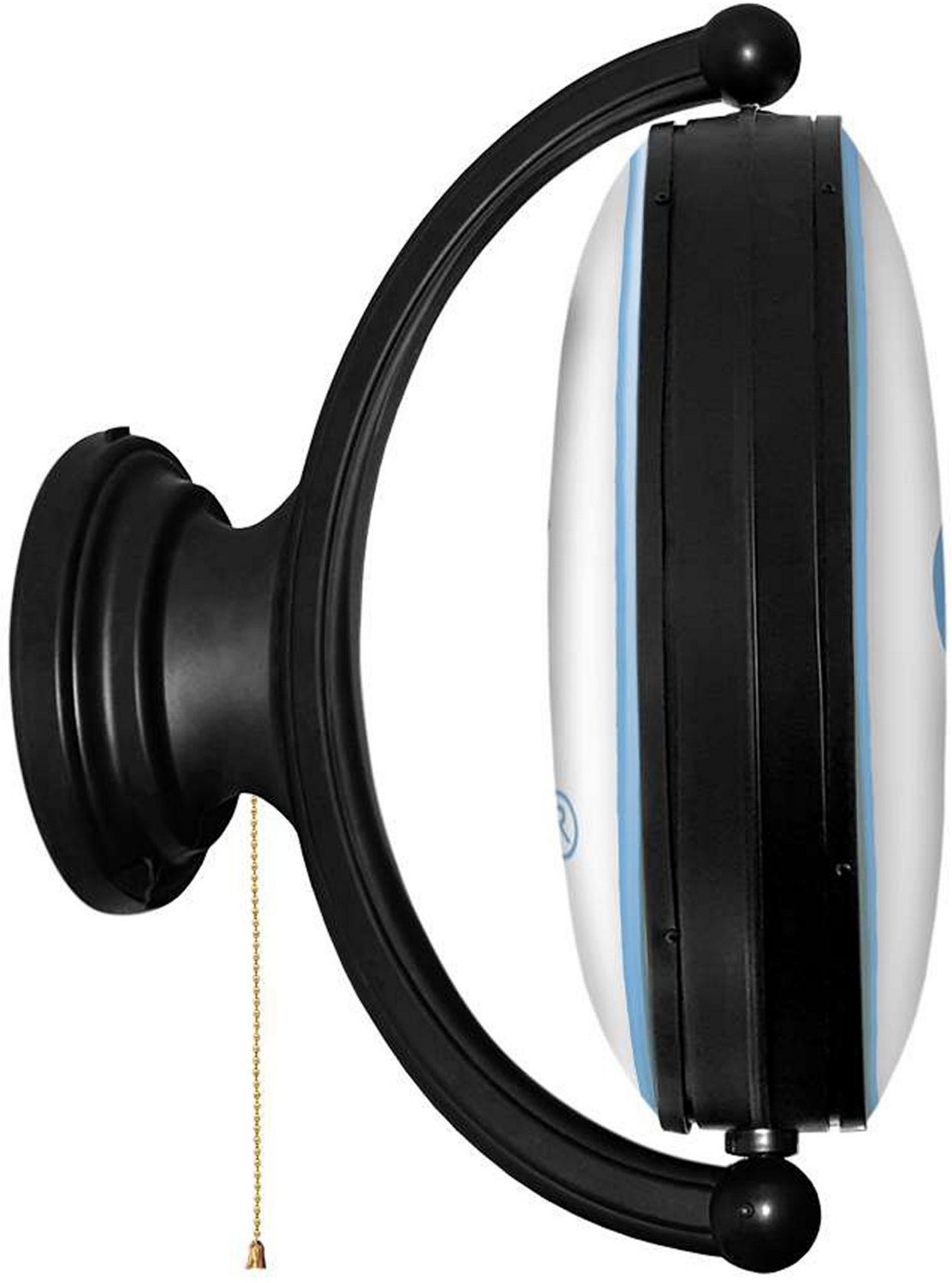 The Fan-Brand University of North Carolina Original Oval Rotating Lighted Sign  - view number 3