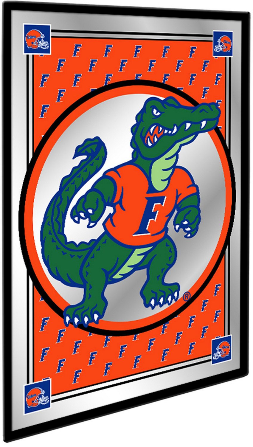The Fan-Brand University of Florida Team Spirit Mascot Framed Mirrored Wall Sign - view number 2